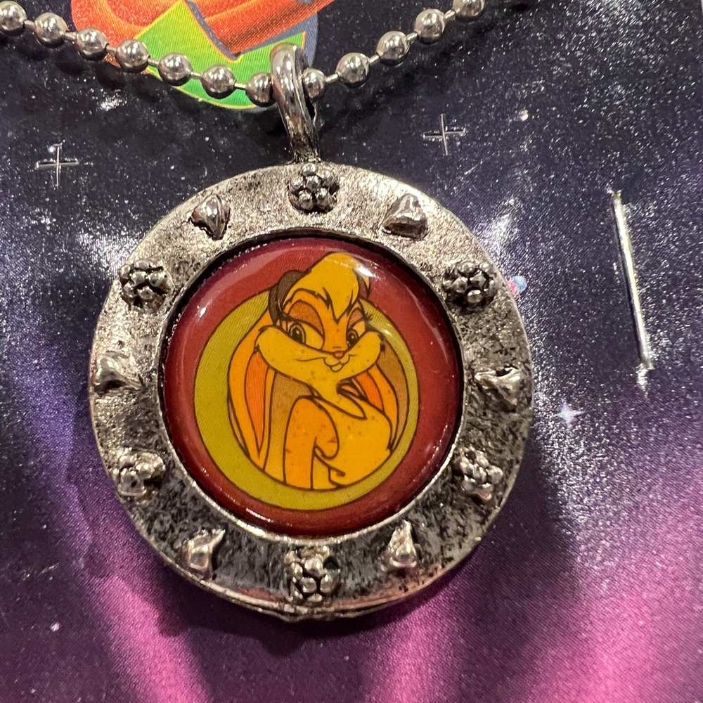 Space Jam Vintage 1994 Lola Necklace- NEW IN PACKAGE